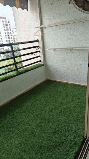 Balcony in 2 BHK Apartment at Anshul Sara Phase 2, Baner – for Rent