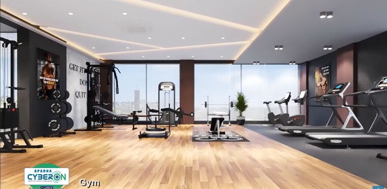 Gym, aparna-cyber-on 2.5 Bedroom 1494 Sq.Ft. Apartment In Osman Nagar Hyderabad 10417104