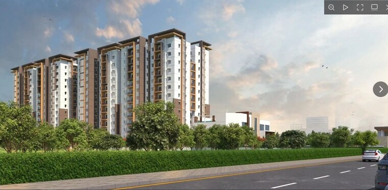 Exterior View, aparna-cyber-on 2.5 Bedroom 1494 Sq.Ft. Apartment In Osman Nagar Hyderabad 10417104