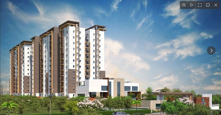 Exterior View, aparna-cyber-on 2.5 Bedroom 1494 Sq.Ft. Apartment In Osman Nagar Hyderabad 10417104