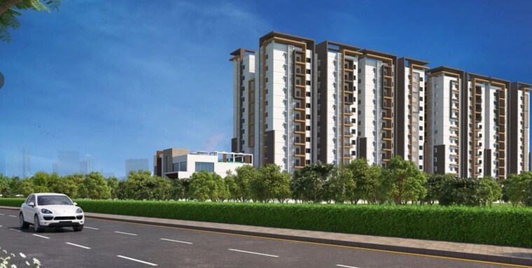 Exterior View, aparna-cyber-on 2.5 Bedroom 1494 Sq.Ft. Apartment In Osman Nagar Hyderabad 10417104