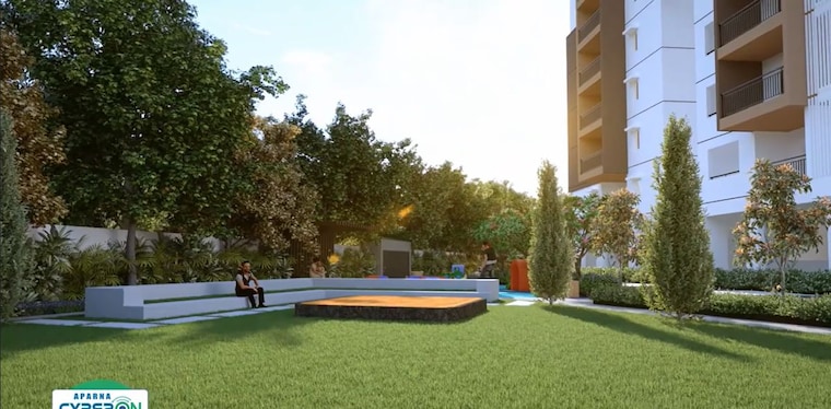 Swimming Pool, aparna-cyber-on 2.5 Bedroom 1494 Sq.Ft. Apartment In Osman Nagar Hyderabad 10417104
