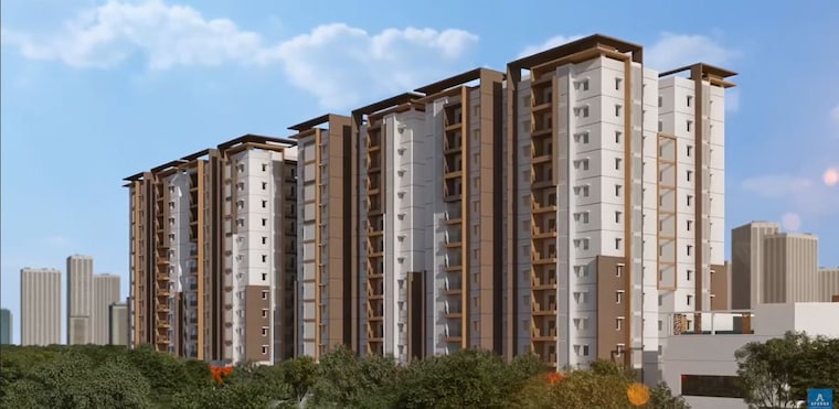 Exterior View, aparna-cyber-on 2.5 Bedroom 1494 Sq.Ft. Apartment In Osman Nagar Hyderabad 10417104