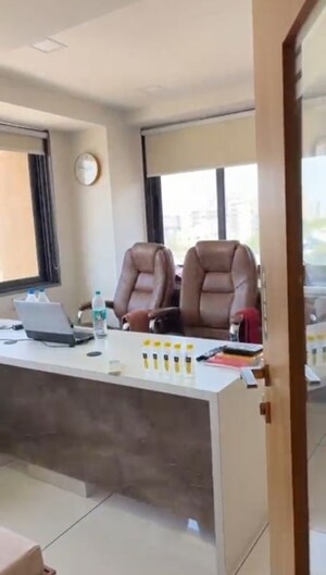 Kitchen in  Office Space at Avirat Silver Radiance 2, Science City – for Rent