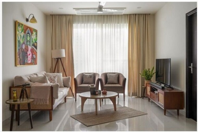 Living Room, akshita-akreya 4 Bedroom 4253 Sq.Ft. Villa In Shamirpet Hyderabad 10417123