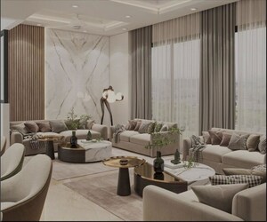 Living Room in 3 BHK Builder Floor at Raj One Good Earth, Sector 71 – for Sale