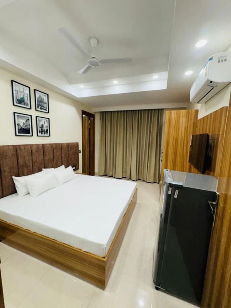 Bedroom, kanhai 1 RK 400 Sq.Ft. Builder Floor In Kanhai Gurgaon 10417153