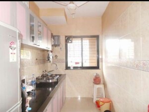 Kitchen in 1 BHK Apartment at K Raheja Palm Court, Malad West – for Rent