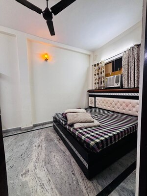 Bedroom in 1 BHK Builder Floor at Khirki Extension – for Rent