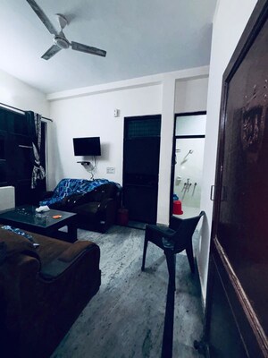 Living Room in 1 BHK Builder Floor at Khirki Extension – for Rent