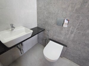 Bathroom in 1 BHK Apartment at Lotus CHS Goregaon, Goregaon West – for Rent