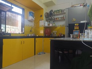 Kitchen in 2 BHK Apartment at Ekta CHS, Thane West – for Sale