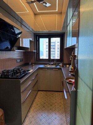 Kitchen in 3 BHK Apartment at Casablanca, Cuffe Parade – for Rent