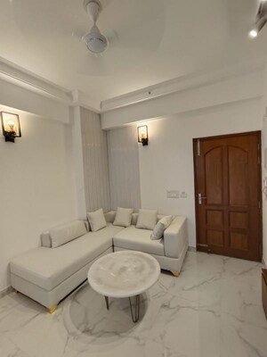 Bathroom in Studio Apartment at Purvanchal Royal City, Chi V Greater Noida – for Sale