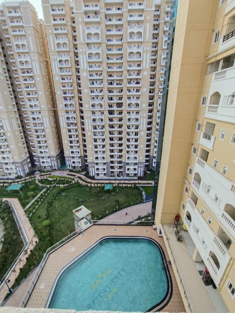 Balcony, purvanchal-royal-city Studio 625 Sq.Ft. Apartment In Chi V Greater Noida Greater Noida 10417219