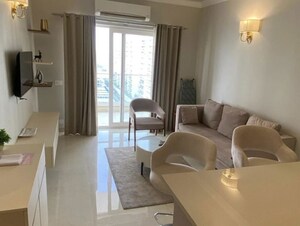 Living Room in 4 BHK Builder Floor at Central Park Flower Valley, Sohna Sector 33 – for Sale