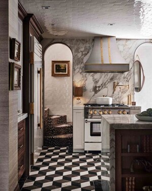Kitchen in 4 BHK Builder Floor at Central Park Flower Valley, Sohna Sector 33 – for Sale
