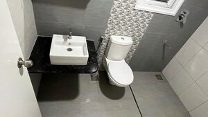 Bathroom in 2 BHK Apartment at TVS Emerald Jardin, Singasandra – for Rent