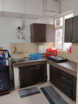 Kitchen in 3 BHK Builder Floor at Orchid Island, Sector 51 – for Sale