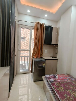 Living Room in 1 RK Builder Floor at West Patel Nagar – for Rent
