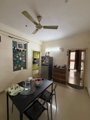 Living Room in 2 BHK Builder Floor at Ardee City, Sector 52 – for Rent