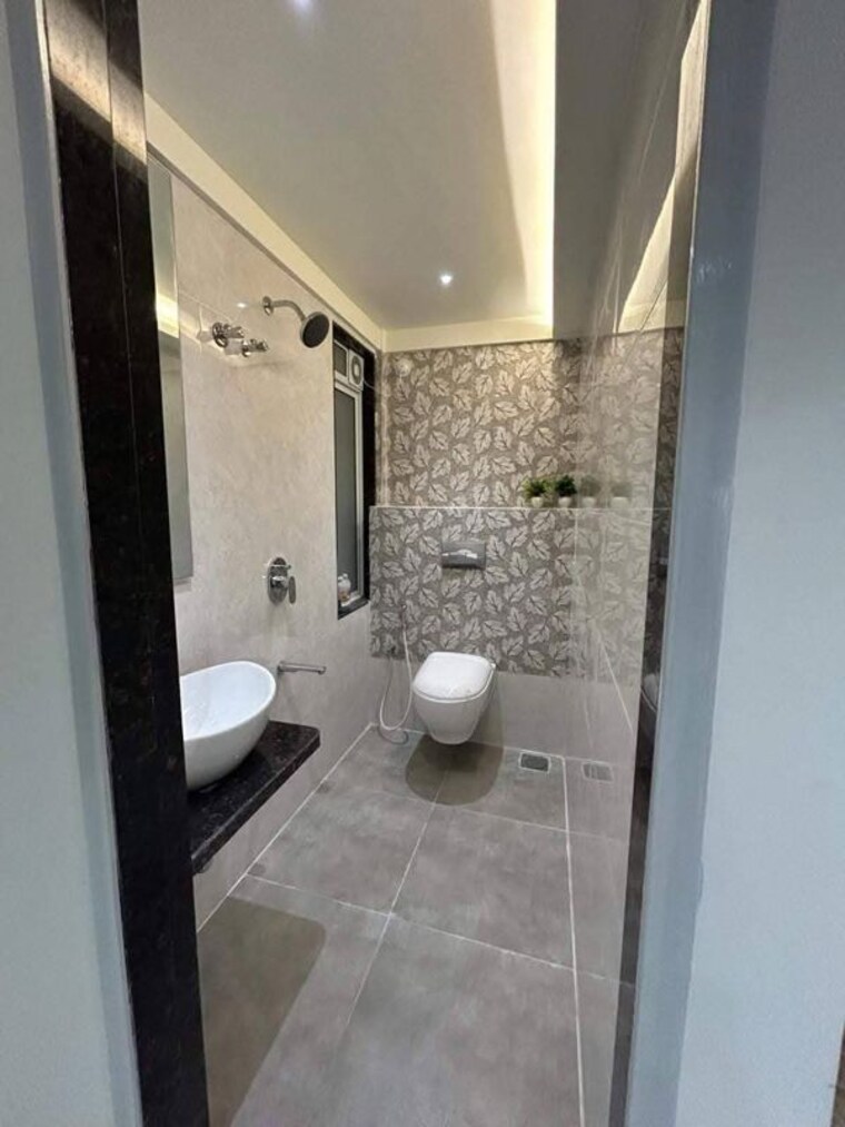 Bathroom, crystal-garden-estate-chs 3 Bedroom 1800 Sq.Ft. Apartment In Manpada Thane 10417304