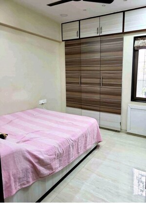 Bedroom in 3 BHK Apartment at Crystal Garden Estate CHS, Manpada – for Rent