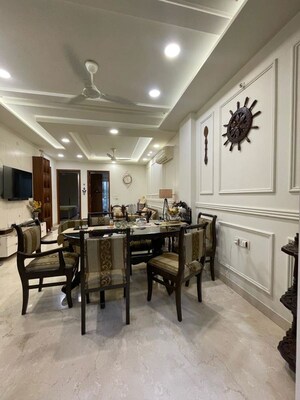 Dining area in 4 BHK Builder Floor at Derawal Nagar – for Sale