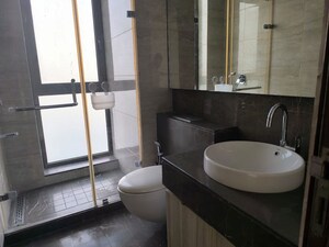 Bathroom in 3.5 BHK Apartment at M3M Golf Estate Fairway West, Sector 65 – for Rent