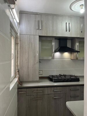 Kitchen in 2 BHK Apartment at Kendriya Vihar Noida, Sector 51 – for Rent
