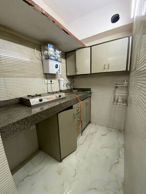 Kitchen in 1 BHK Builder Floor at West Patel Nagar – for Rent