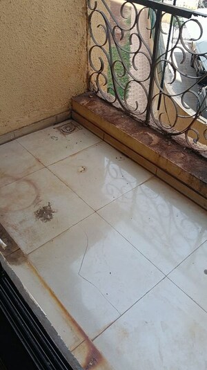Balcony in 2 BHK Apartment at Meena Residency Kharghar, Kharghar – for Rent
