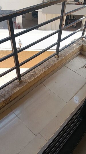 Balcony in 2 BHK Apartment at Meena Residency Kharghar, Kharghar – for Rent
