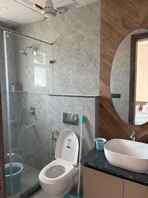 Bathroom in 3 BHK Apartment at Raj One Good Earth, Sector 71 – for Rent