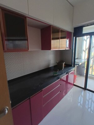 Kitchen in 3.5 BHK Apartment at Lodha Woods, Kandivali East – for Rent