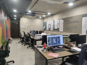 Team Area in  Office Space at Shyamal – for Rent