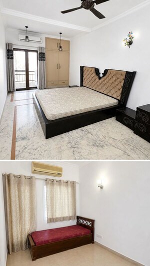 Bedroom in 4 BHK Apartment at Uday Park – for Rent