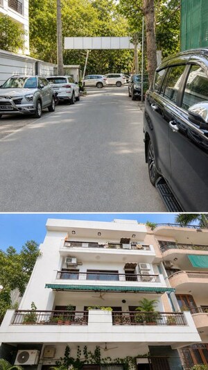 4 BHK Apartment – Exterior View View at Uday Park - for Rent