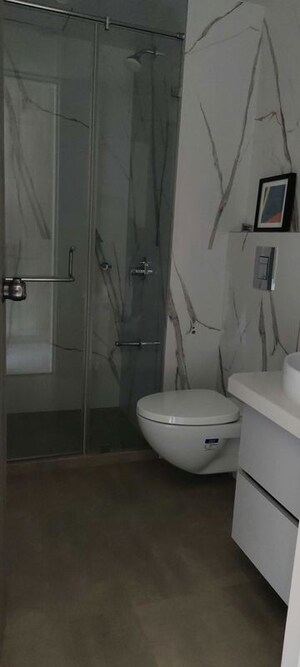 Bathroom in 4 BHK Apartment at Lodha World View, Worli – for Sale