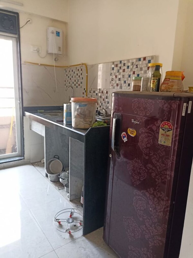 Kitchen, damji-shamji-mahavir-kalpavruksha-wing-j-phase-2 1 Bedroom 375 Sq.Ft. Apartment In Thane West Thane 10417548