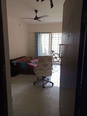 Bathroom in 1 BHK Apartment at Damji Shamji Mahavir Kalpavruksha Wing J Phase 2, Thane West – for Rent