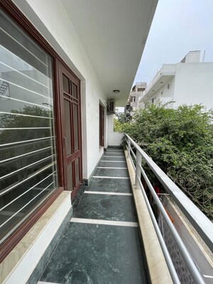 Balcony in 3 BHK Builder Floor at Huda Staff Colony, Sector 46 – for Rent