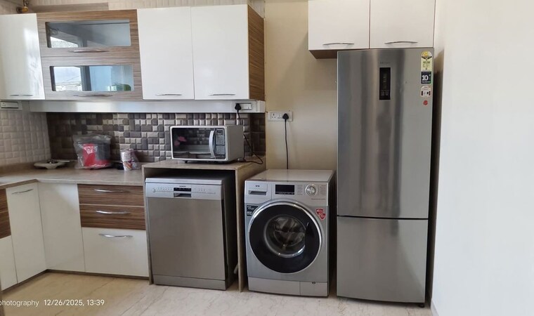 Kitchen, ikebana 3 Bedroom 2000 Sq.Ft. Apartment In Matunga East Mumbai 10417586