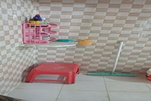 Washroom in 1 BHK Builder Floor at Saket – for Rent