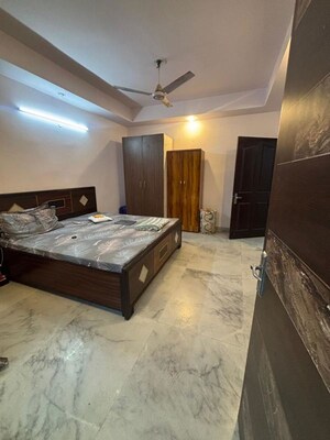 Bedroom in 3 BHK Builder Floor at Safdarjung Enclave – for Rent