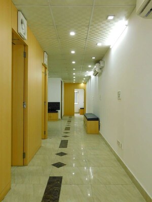 Building Lobby in  Office Space at Lajpat Nagar ii – for Rent