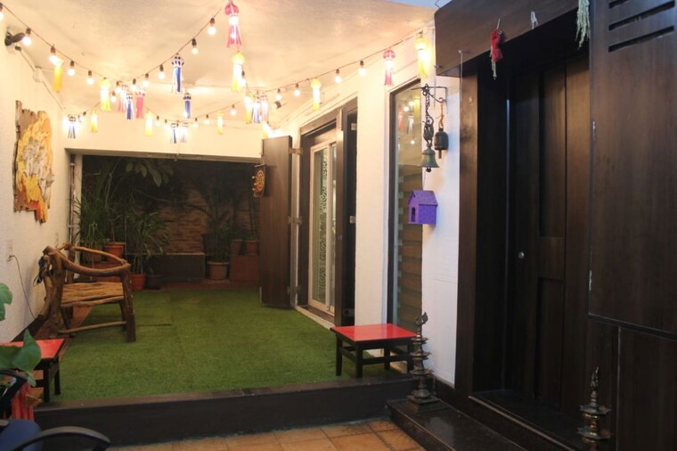 Living Room, golden-beach-society 6 Bedroom 3500 Sq.Ft. Villa In Juhu Mumbai 10147210