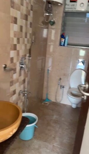 Bathroom in 2.5 BHK Apartment at Cosmos Hills, Pokhran Road No One – for Rent