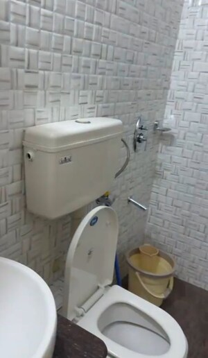Bathroom in 2.5 BHK Apartment at Cosmos Hills, Pokhran Road No One – for Rent