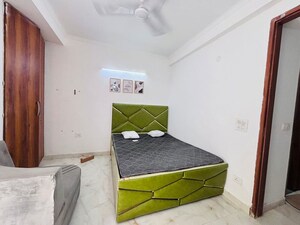 Bedroom in 1 BHK Builder Floor at Freedom Fighters Enclave – for Rent